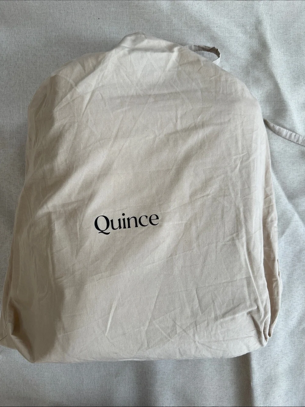 Quince Organic Luxe Honeycomb Duvet Cover Set Twin